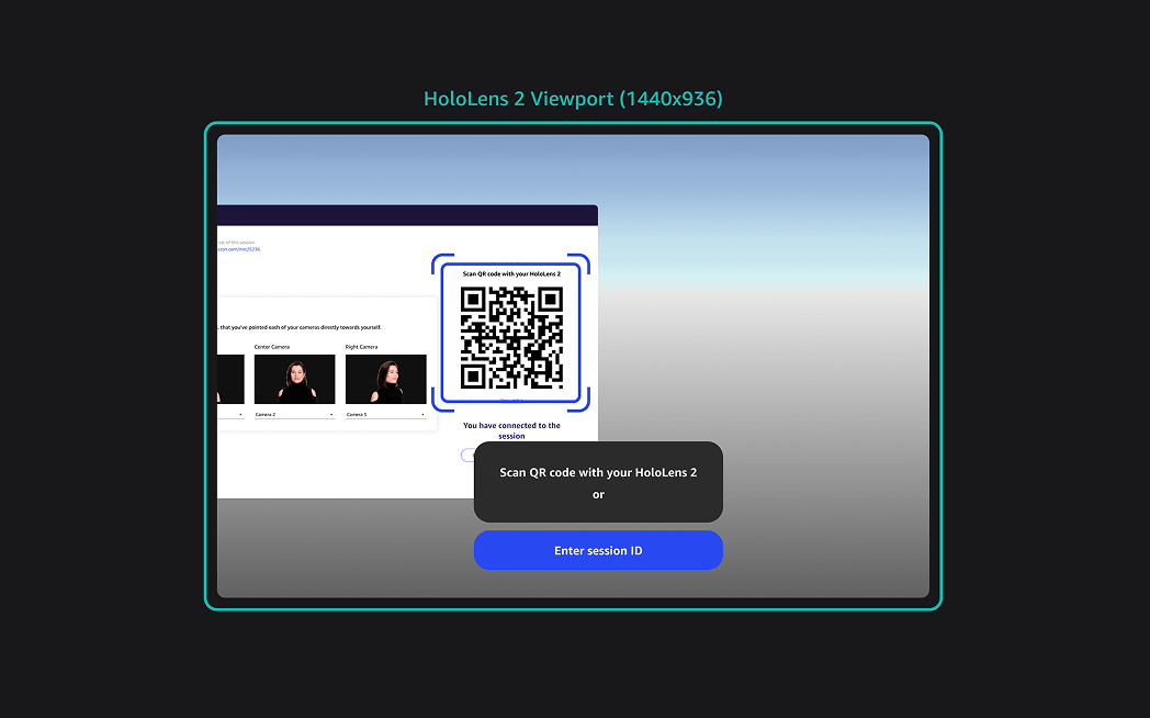 Scanning QR code