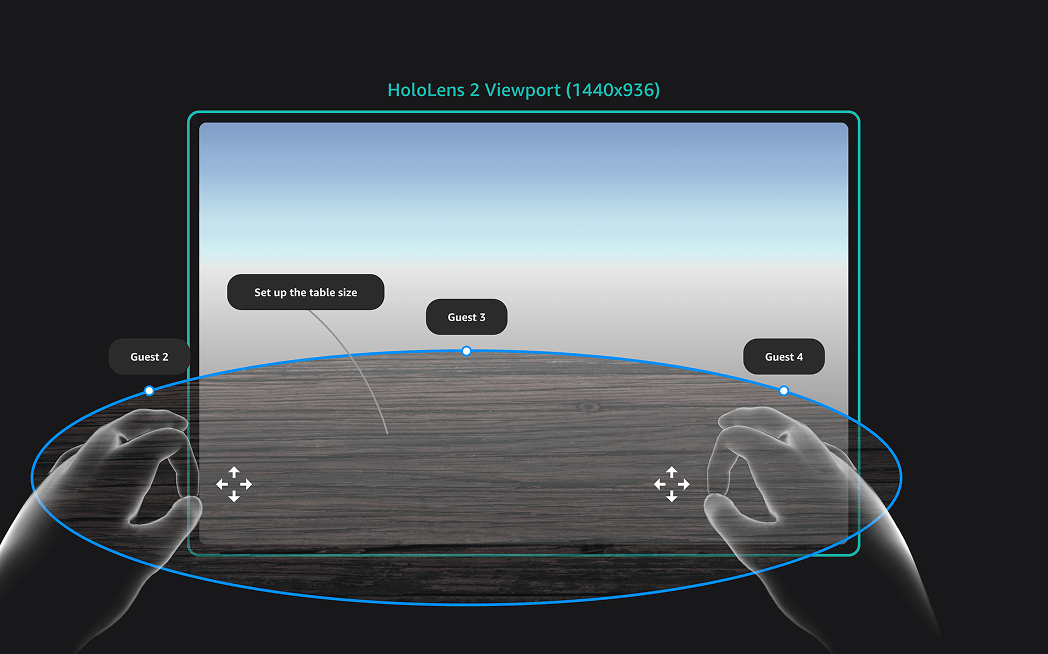 Setting table size