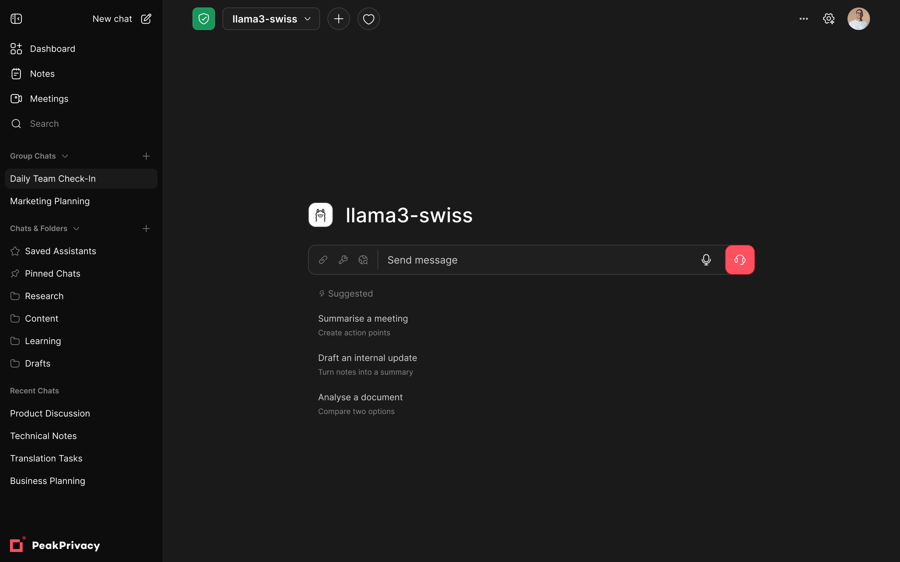 New chat