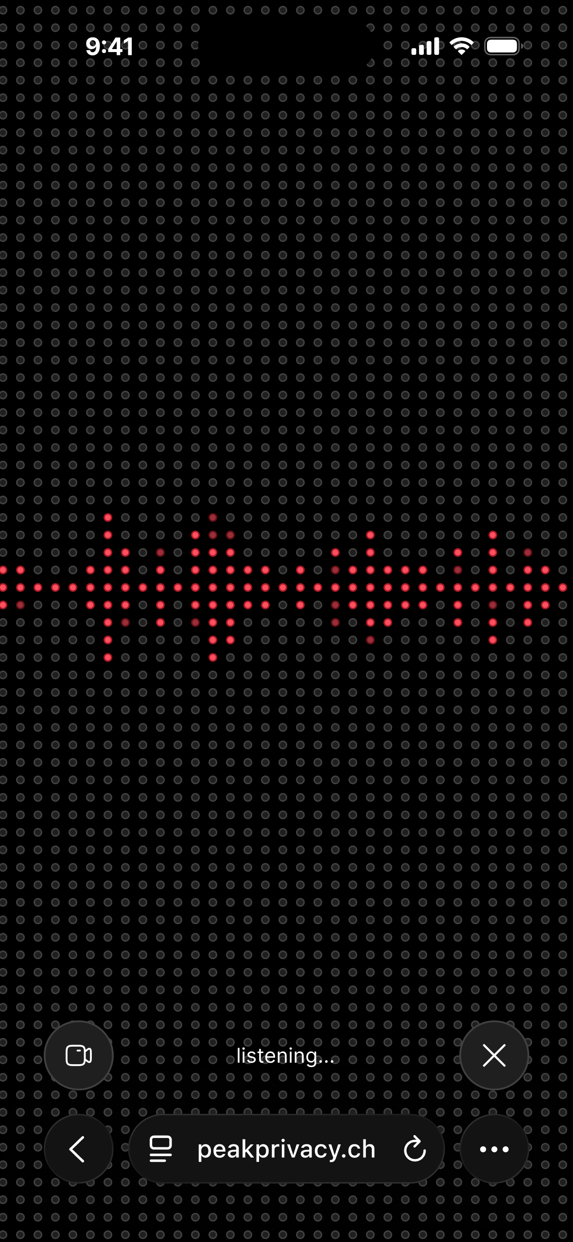 Audio Chat mobile
